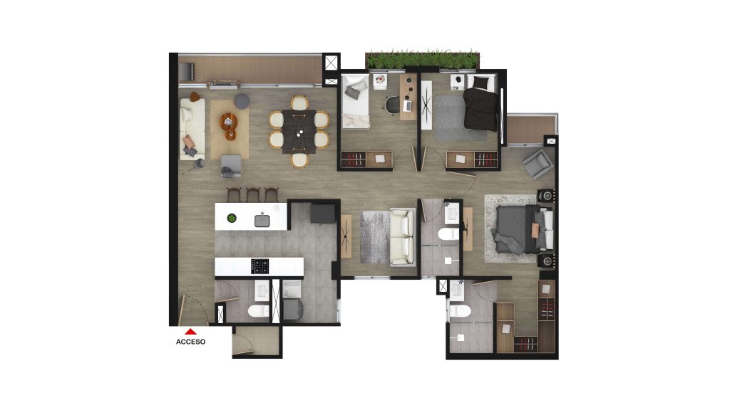 Apartamentos-en-Cajica-Milla-Dorada-105,2-m